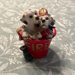 Fire bucket figurine